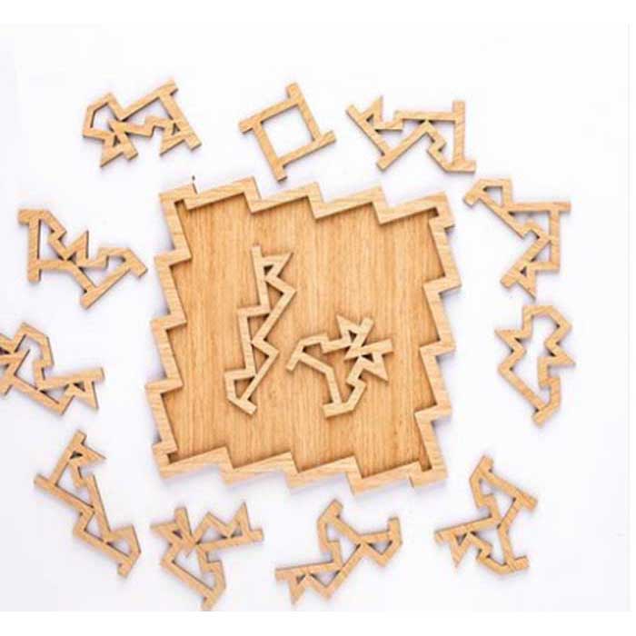 Inspuzzle Wooden Jigsaw Packing Puzzle Brain-teaser Toy4