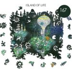 Island of Life Wooden Jigsaw - Enigmatic Shapes - Puzzling Adventure By Inspuzzle