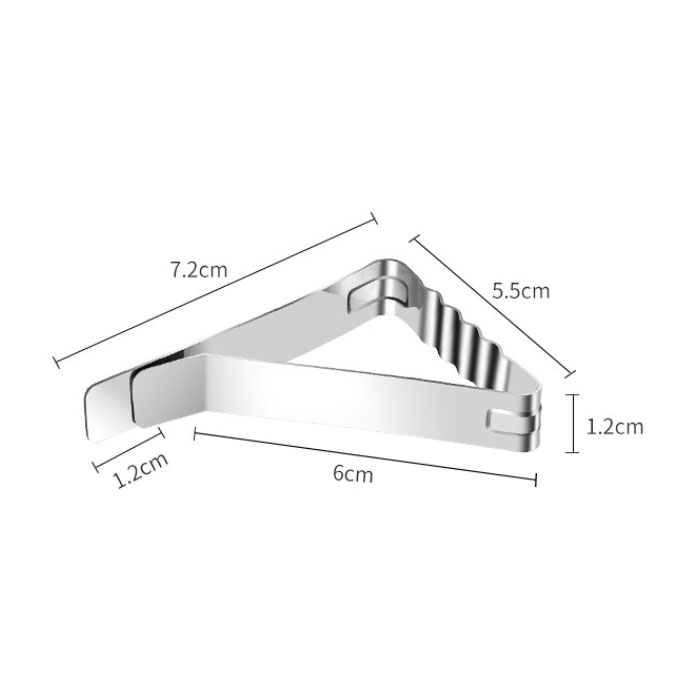 Tablecloth fixing clip