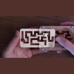 Unlock and decrypt puzzle in Two Keys maze