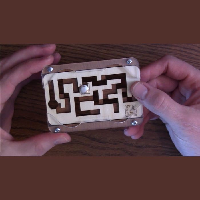 Unlock and decrypt puzzle in Two Keys maze