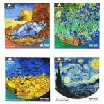 Vincent Van Gogh Artwork Crow Jigsaw Puzzle Family Game 1000-Piece by inspuzzle for Adults