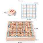 Wooden four-in-one sudoku