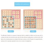 Wooden four-in-one sudoku