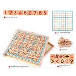 Wooden four-in-one sudoku